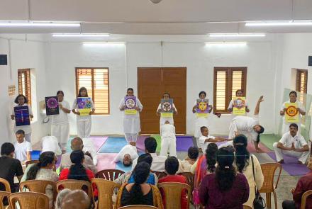 International Day of Yoga Celebration at Vanchiyoor - Thiruvananthapuram