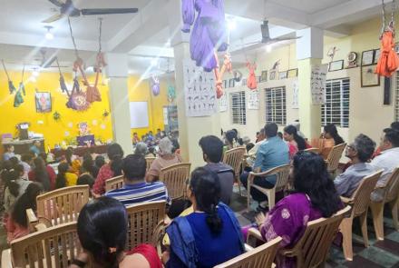 Gurupurnima at Hebbal Nagar, Vivekananda Kendra