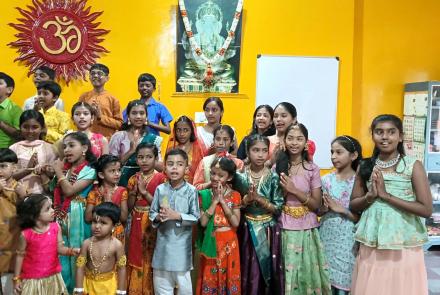 Participants of Sri Krishna Janmashtami Celebration at Hebbal