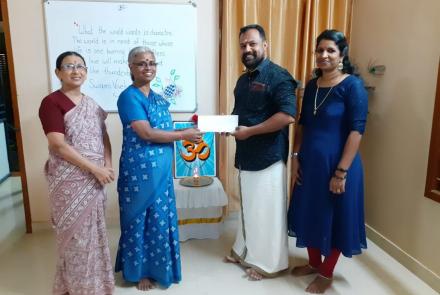 VKV Kanyakumari Students Raise Funds for Landslide Relief in Wayanad