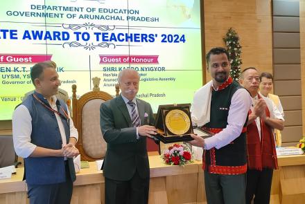 VKV Teachers honoured with State Awards for Excellence in Education