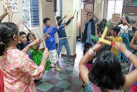 Saraswati Puja Celebration at Hebbal