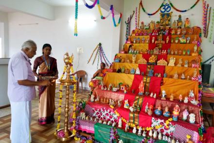 Vijaya Dashami and Vidyarambham Celebration at VKV Vallioor