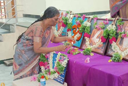 Grand Anna Puja on the occasion of Gita Jayanti at Kovilpatti