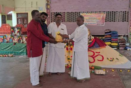 Maa Sarada Jayanti Annapuja at Paramakudi