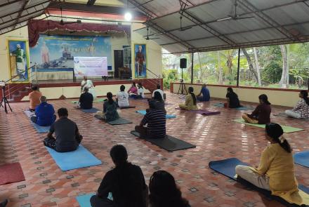 World Meditation Day Celebration at VK VVF Kodungallur