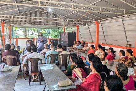 Gita Jayanti Celebration at Pannikkassery Temple in Engandiyur