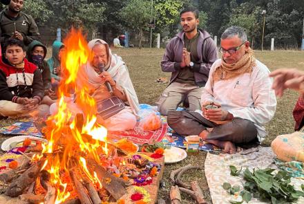 Samartha Bharat Parva celebration and Dhuni Puja at Durgapur