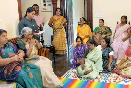 Mass Samparka with Mothers at Kozhikode