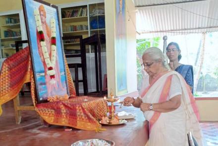 Swami Vivekananda Jayanti celebration at Sandeepani Shishuvihar in Kodungallur