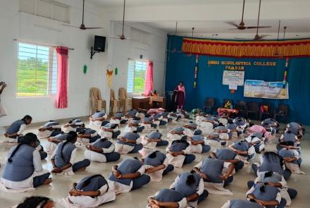 International Day of Yoga 2025 Celebrations in Rameswaram