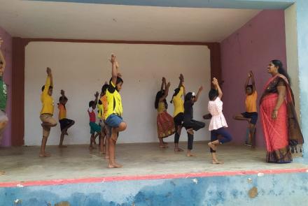 International Day of Yoga Celebrations at Villages in Kanyakumari