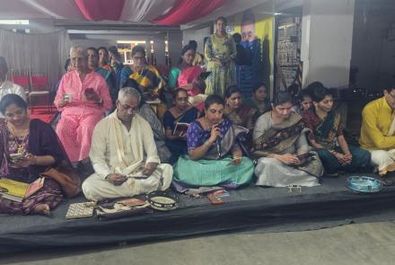 Ganesha Puja Celebrations with Sahasranama Chanting at Hebbal