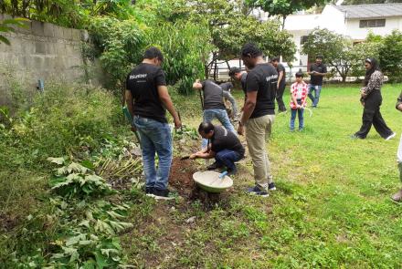Plantation and Cleaning Drive at Vivekananda Kendra Kaushalam under CSR Initiative