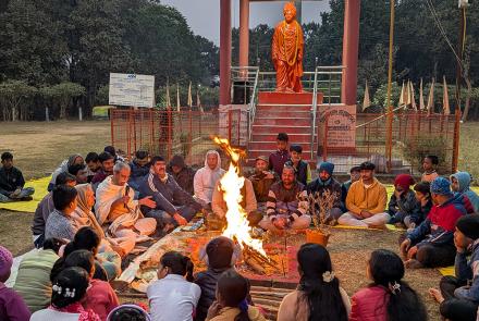 samartha-bharat-parva-celebration-and-dhuni-puja-at-durgapur