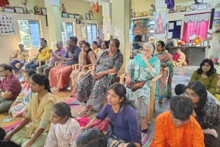 Inauguration of Veda Classes at Hebbal