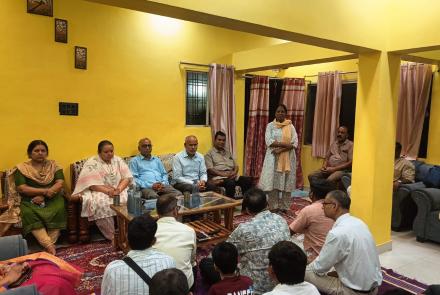 Amrit Parivar Milan programme at Bilaspur