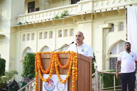 International Day of Yoga 2026 celebrations in Uttar Pradesh Prant - Presidential Address
