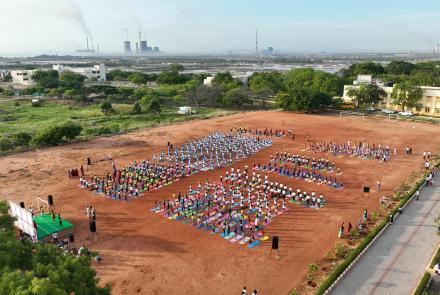 International Day of Yoga Celebration in Thoothukudi