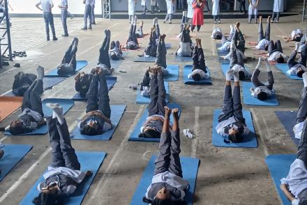 international-day-of-yoga-2026,-celebrated-at-thiruvananthapuram