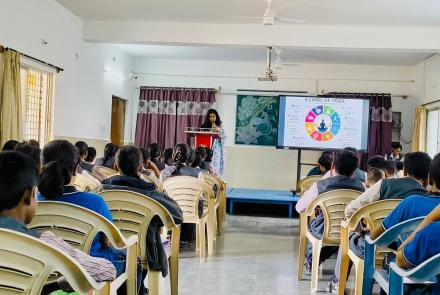 International Day of Yoga organized at Hebbal
