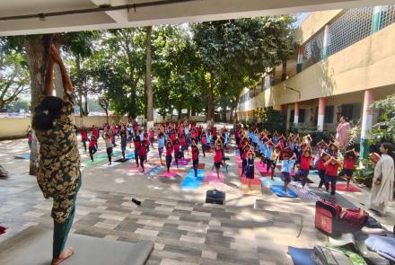 International Day of Yoga 2026 celebrated at Jigani