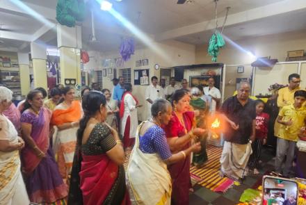 Bhajan Sandhya and Ramayana Parayanam Organized by Hebbal on the Occasion of 80th Independence Day