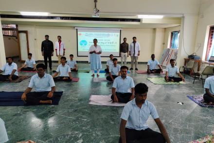 International Day of Yoga 2026 at Sree Mookambika Group of Institutions in Kulasekharam