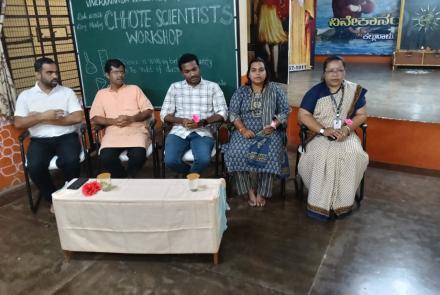 “Chhote Scientist” Workshop organized by VKV, Kallubalu