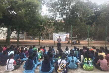 Guru Poornima celebrated at Tirupati