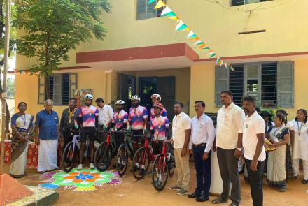 Independence Day Celebrated at VKV, Mat. Hr. Sec. School, Vallioor