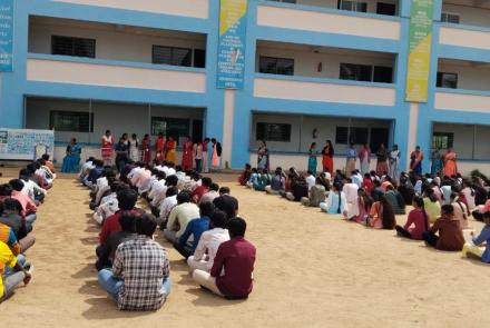 Inaugurated the Vivekananda Yuva Vedike at VK, Jigani
