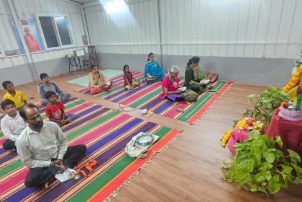 Bhajan Sandhya on Krishna Janmashtami at Hebbal