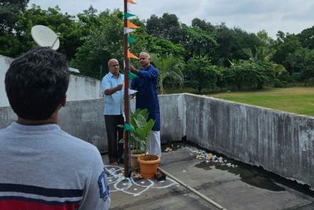 Independence day celebration at VK Kaushalam