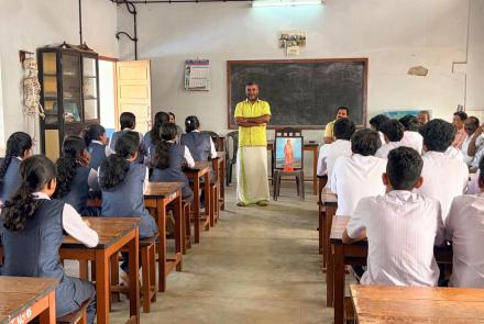 Universal Brotherhood Day Celebration at National Higher Secondary School in Engandiyur