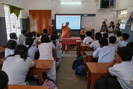 Universal Brotherhood Day Celebration at Chinmaya Vidyalaya in Kunnumpuram